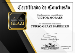 geazi barbeiro certificado